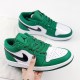 553558-30 Air Jordan 1 Low Pine Green Pinegreen/Black-White