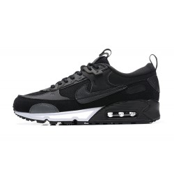 Men Sports Shoes Nike Air Max 90 Futura Black White DM9922-003