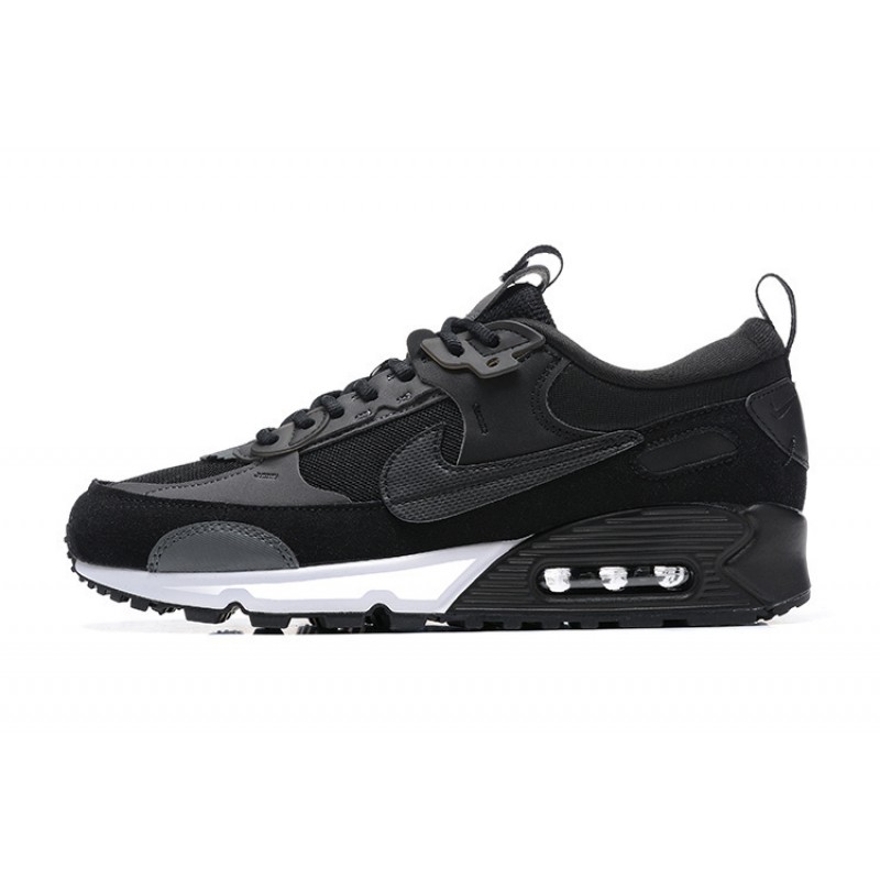 Men Sports Shoes Nike Air Max 90 Futura Black White DM9922-003