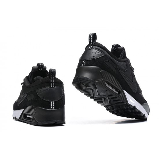 Men Sports Shoes Nike Air Max 90 Futura Black White DM9922-003