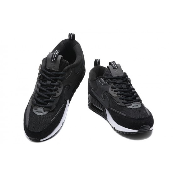Men Sports Shoes Nike Air Max 90 Futura Black White DM9922-003
