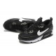 Men Sports Shoes Nike Air Max 90 Futura Black White