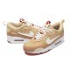 Men Sports Shoes Nike Air Max 90 Futura Brown White