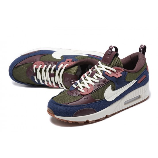 Men Sports Shoes Nike Air Max 90 Futura Medium Olive DM9922-200