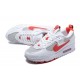 Men Sports Shoes Nike Air Max 90 Futura White Red FD9865-100