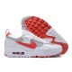 Men Sports Shoes Nike Air Max 90 Futura White Red FD9865-100