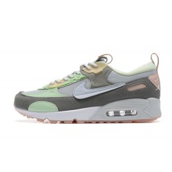Women/Men Sports Shoes Nike Air Max 90 Futura Grey Green DM9922-001