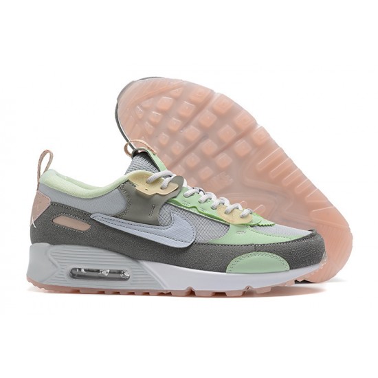 Women/Men Sports Shoes Nike Air Max 90 Futura Grey Green DM9922-001