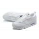 Women/Men Sports Shoes Nike Air Max 90 Futura Triple White DM9922-101