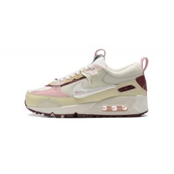 Women Sports Shoes Nike Air Max 90 Futura Beige Pink