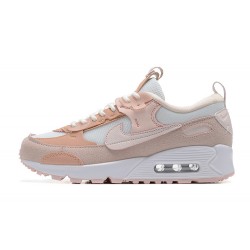 Women Sports Shoes Nike Air Max 90 Futura Pink White DM9922-104