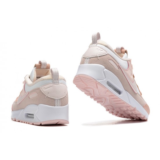 Women Sports Shoes Nike Air Max 90 Futura Pink White DM9922-104