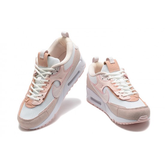Women Sports Shoes Nike Air Max 90 Futura Pink White DM9922-104