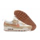 Women Sports Shoes Nike Air Max 90 Futura White Brown DV7190-100