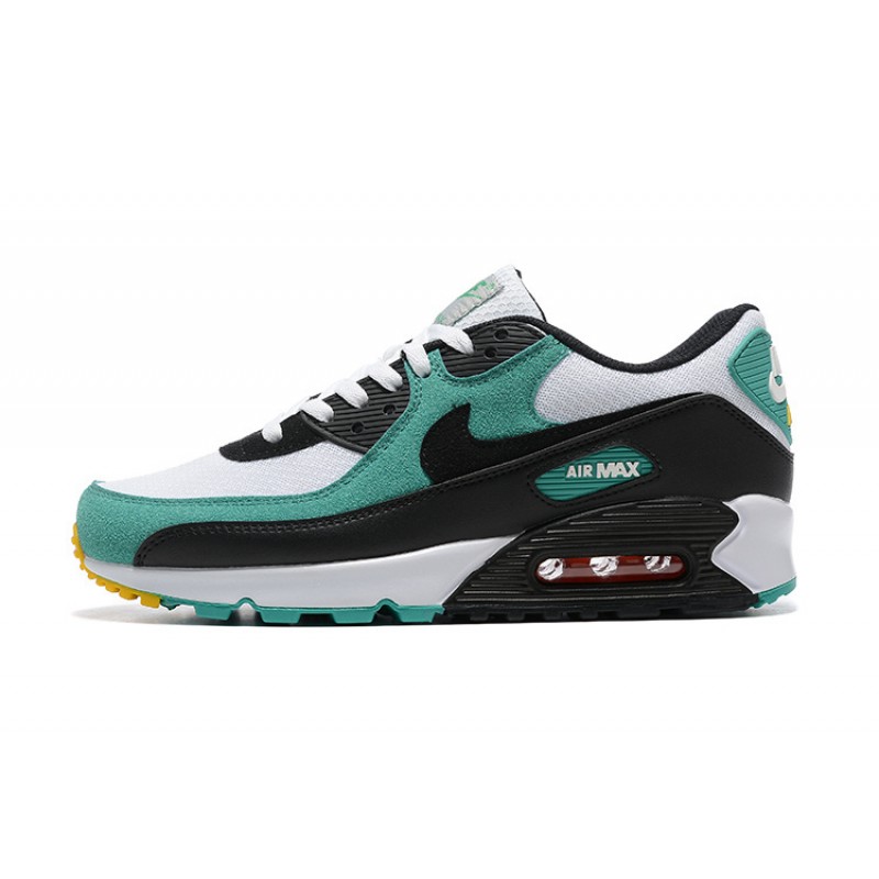 Men Sports Shoes Nike Air Max 90 Black Green DM0029-004
