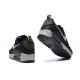 Men Sports Shoes Nike Air Max 90 Black Grey White