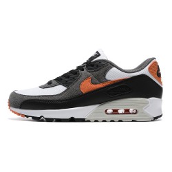 Men Sports Shoes Nike Air Max 90 Black Orange DM0029-101