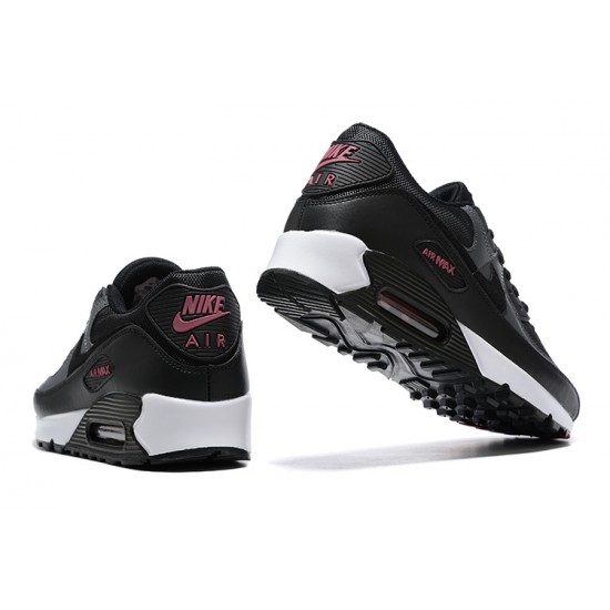 Men Sports Shoes Nike Air Max 90 Black Pink DQ4071-001