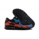 Men Sports Shoes Nike Air Max 90 Black Red DJ6888-001