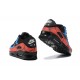 Men Sports Shoes Nike Air Max 90 Black Red DJ6888-001