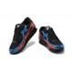 Men Sports Shoes Nike Air Max 90 Black Red DJ6888-001