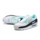 Men Sports Shoes Nike Air Max 90 Blue Beige and Grey