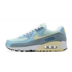 Men Sports Shoes Nike Air Max 90 Blue White DM2829-001