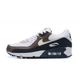 Men Sports Shoes Nike Air Max 90 Brown Grey and Black