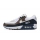 Men Sports Shoes Nike Air Max 90 Brown Grey and Black