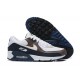 Men Sports Shoes Nike Air Max 90 Brown Grey and Black