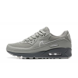 Men Sports Shoes Nike Air Max 90 Grey
