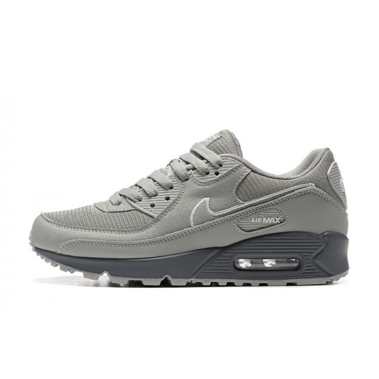 Men Sports Shoes Nike Air Max 90 Grey