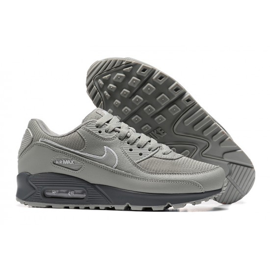 Men Sports Shoes Nike Air Max 90 Grey
