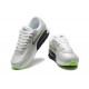 Men Sports Shoes Nike Air Max 90 Grey White and Black