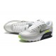 Men Sports Shoes Nike Air Max 90 Grey White and Black