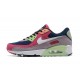 Men Sports Shoes Nike Air Max 90 Pink Green DM0035-500