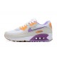 Men Sports Shoes Nike Air Max 90 Purple White