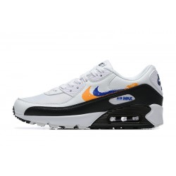 Men Sports Shoes Nike Air Max 90 White Black FD0654-400