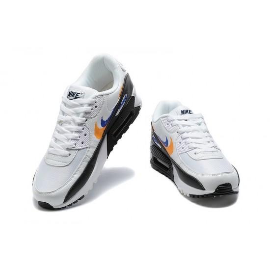 Men Sports Shoes Nike Air Max 90 White Black FD0654-400