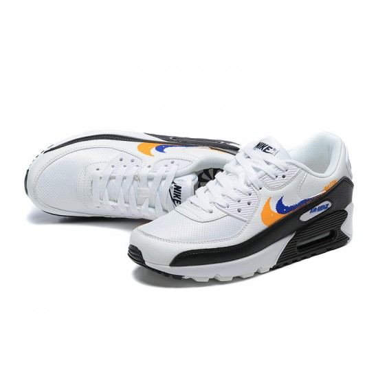 Men Sports Shoes Nike Air Max 90 White Black FD0654-400