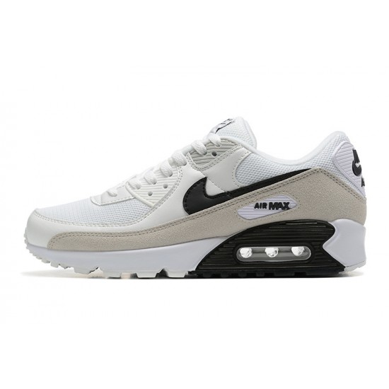 Men Sports Shoes Nike Air Max 90 White Grey CW7483-100