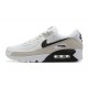 Men Sports Shoes Nike Air Max 90 White Grey CW7483-100