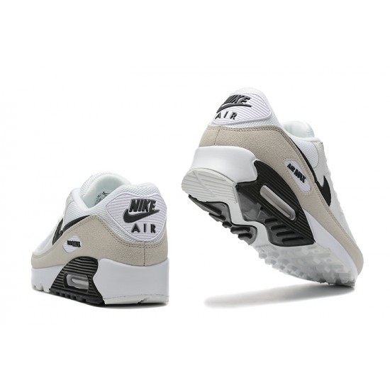 Men Sports Shoes Nike Air Max 90 White Grey CW7483-100