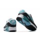 Men Sports Shoes Nike Air Max 90 White Grey and Blue