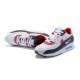Men Sports Shoes Nike Air Max 90 White Red DJ5170-100
