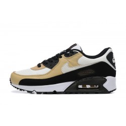 Men Sports Shoes Nike Air Max 90 Yellow Black DE3522-001
