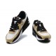 Men Sports Shoes Nike Air Max 90 Yellow Black DE3522-001