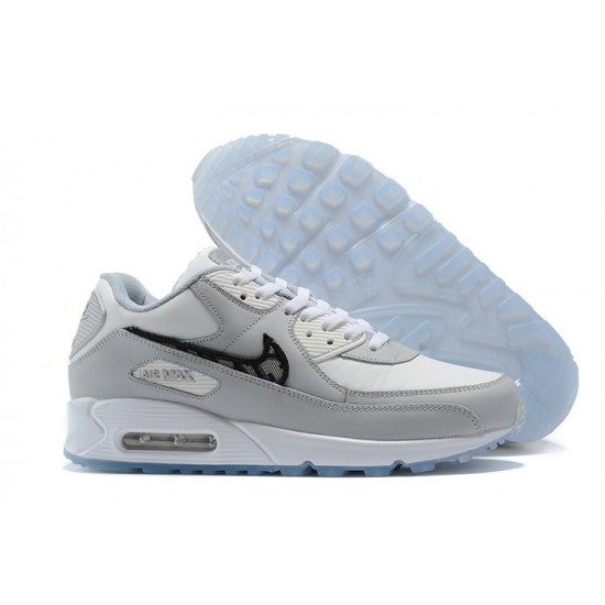 Women/Men Sports Shoes Nike Air Max 90 Grey White CN8607-002