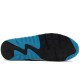 Women/Men Sports Shoes Nike Air Max 90 Laser Blue and White