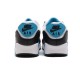 Women/Men Sports Shoes Nike Air Max 90 Laser Blue and White